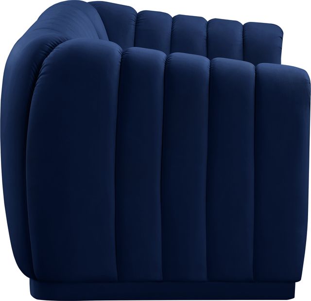 Meridian Furniture Dixie Navy Velvet Loveseat-2
