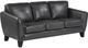 Homelegance® Spivey Dark Gray Leather Sofa-0