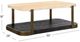 Bassett Mirror Avalon Beige Cocktail Table with Bronze Frame-2