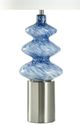 StyleCraft Horizon Haze/Stainless Steel/White Table Lamp-2
