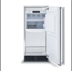 Viking® 15" 65 lb. Stainless Steel Ice Maker with Gravity Drain
