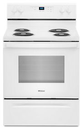 Whirlpool® 30" White Freestanding Electric Range-0