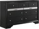 Crown Mark Regata Black Dresser-0