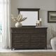 Liberty Furniture Paradise Valley Saddle Brown Dresser and Mirror-1
