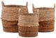 Dovetail Furniture Hickory 3-Piece Natural Basket Set-1