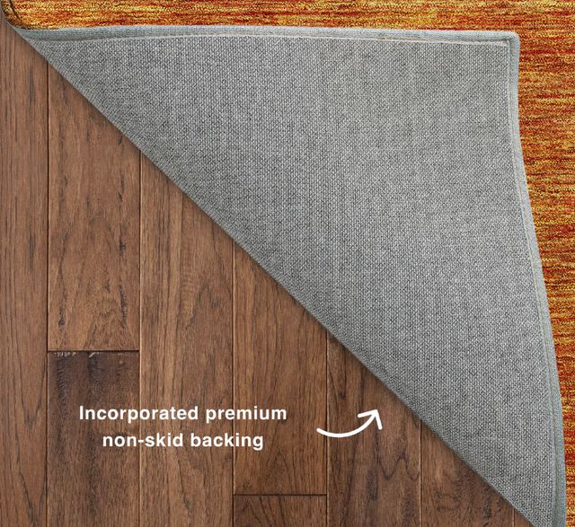 Dalyn™ Rug Company Soft Essentials SE1 Orange 5'x8' Area Rug-3