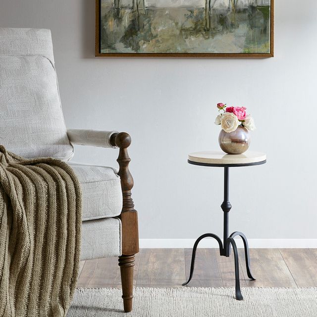 Olliix by Madison Park Black Gaberial Accent Table-3