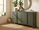 International Furniture Direct Xel-Ha Green Console-1