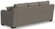 Charisma™ Cypress Silver Three-Cushion Sofa-2