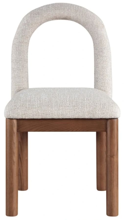 Meridian Furniture Conrad Beige/Brown Upholstered Dining Chair-1
