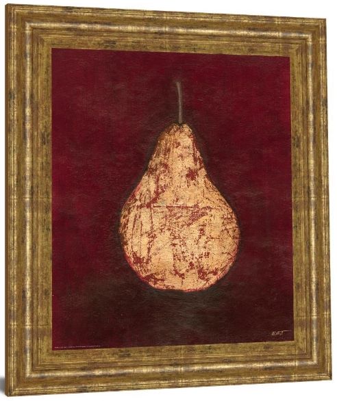 Classy Living Norman Wyatt, Jr. Gold Pear Wall Art-3