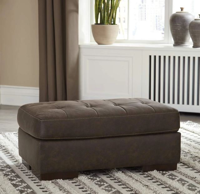 Signature Design by Ashley® Maderla Walnut Ottoman-3