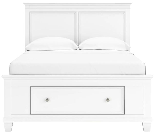 Signature Design by Ashley® Fortman White Full Panel Storage Bed-2