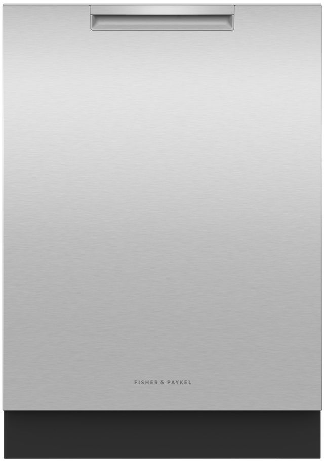 Fisher & Paykel Series 7 24" Stainless Steel Contemporary Tall Top Control Built-in Dishwasher-0