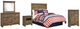 Signature Design by Ashley® Trinell 5-Piece Brown Full Panel Headboard Bedroom Set-0