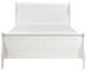 Homelegance® Mayville White Queen Sleigh Bed-2