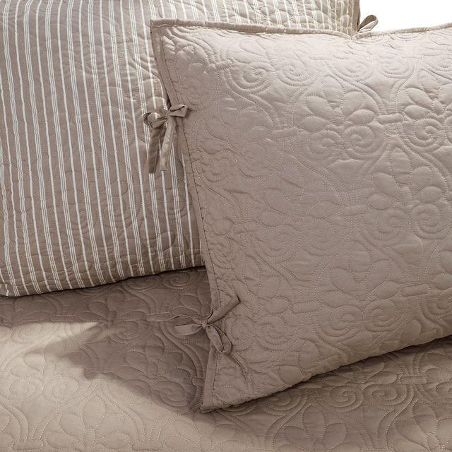 Olliix by Madison Park 6 Piece Khaki Quebec Reversible Daybed Cover Set-3