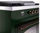 Ilve® Nostalgie II Noblesse 60'' Emerald Green Pro Style Dual Fuel Range with Burnished Trim-4