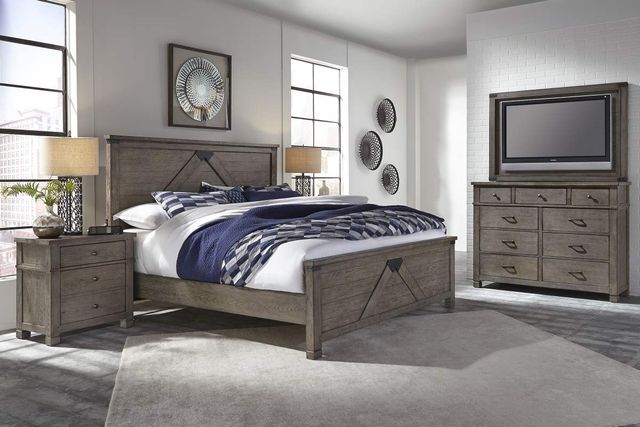 aspenhome® Tucker Stone Queen Bed-1