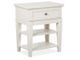 Magnussen Home® Willowbrook Egg Shell White Open Nightstand-1