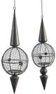 A & B Home Gray Tealight Holder-0