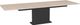 Amisco Customizable Lucarelli 120" Rectangular Extendable Table with 1" White Oak Veneer Top and 1 Leaf-1