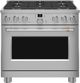 Café™ 36" Stainless Steel Pro Style Gas Range-0