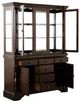 Mazin Furniture Yates Burnished Dark Oak Buffet & Hutch-1