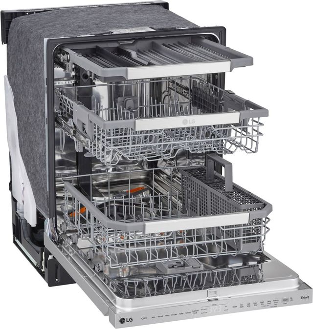 LG 24" PrintProof™ Stainless Steel Top Control Built In Dishwasher-5