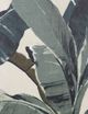 Stylecraft Retro Miami Palms II Beige/Dark Green/Green Wall Art-1