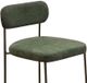 International Furniture Direct Salamanca Olive Green Upholstered Counter Stool-1