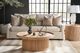Universal Explore Home™ New Modern Natural Oak Lumi Side Table-1