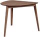 New Classic® Home Furnishings Oscar 3-Piece Natural/Walnut Corner Dining Table Set-2