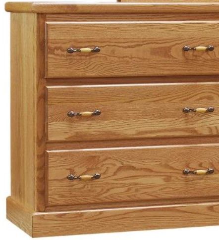 Wolfcraft Furniture Vesper Brown 6-Drawer Dresser-1