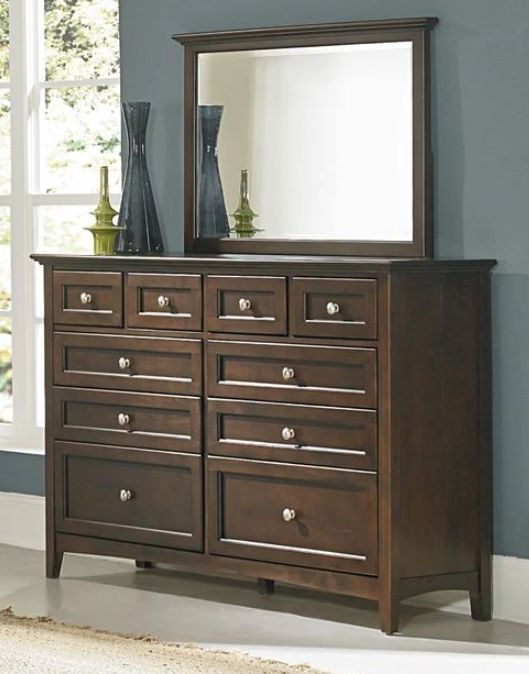 Whittier Wood® Furniture McKenzie Caffe 6-Drawer Chest-1