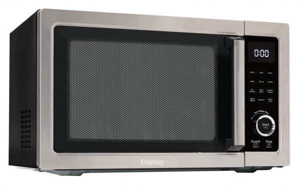 Danby® 1.0 Cu. Ft. Stainless Steel Countertop Microwave-3