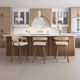 Amisco Customizable Carmela Swivel Counter Stool-1