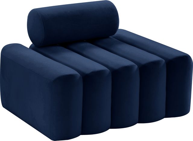 Meridian Furniture Melody Navy Velvet Chair-0
