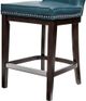 Olliix by Madison Park Blue/Brown Hilton Counter Stool-4