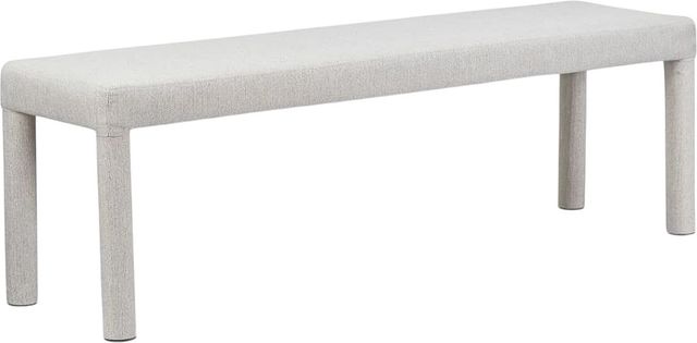 Moe's Home Collection Place Light Grey Dining Bench-0
