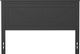 Rize Home Farmhouse Flat Black Full Headboard-0
