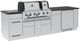 Broil King® Imperial™ S 690iF Stainless Steel Liquid Propane Outdoor Kitchen Kit-1