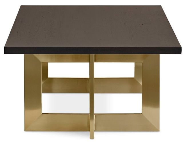 Bassett® Furniture BenchMade Andover Oak Rectangular Cocktail Table-2