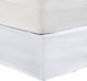 Olliix by Madison Park White Simple Fit Wrap Around Adjustable Bed Skirt-2