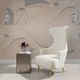 TOV Furniture Julia Cream Velvet Channel Tufted Wingback Accent Chair-1