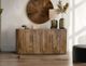 International Furniture Direct Balam Brown Console-1