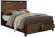 ACME Furniture Merrilee Oak Queen Panel Bed-0