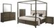 Coaster® Gran Park 5-Piece Dark Cocoa California King Bedroom Set-0