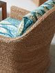 Tommy Bahama® Furniture Palm Desert Soren Blue/Brown Swivel Chair-3