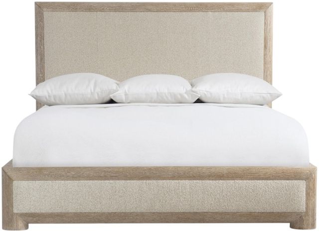 Bernhardt Aventura Beige/Marcona Queen Upholstered Panel Bed-2
